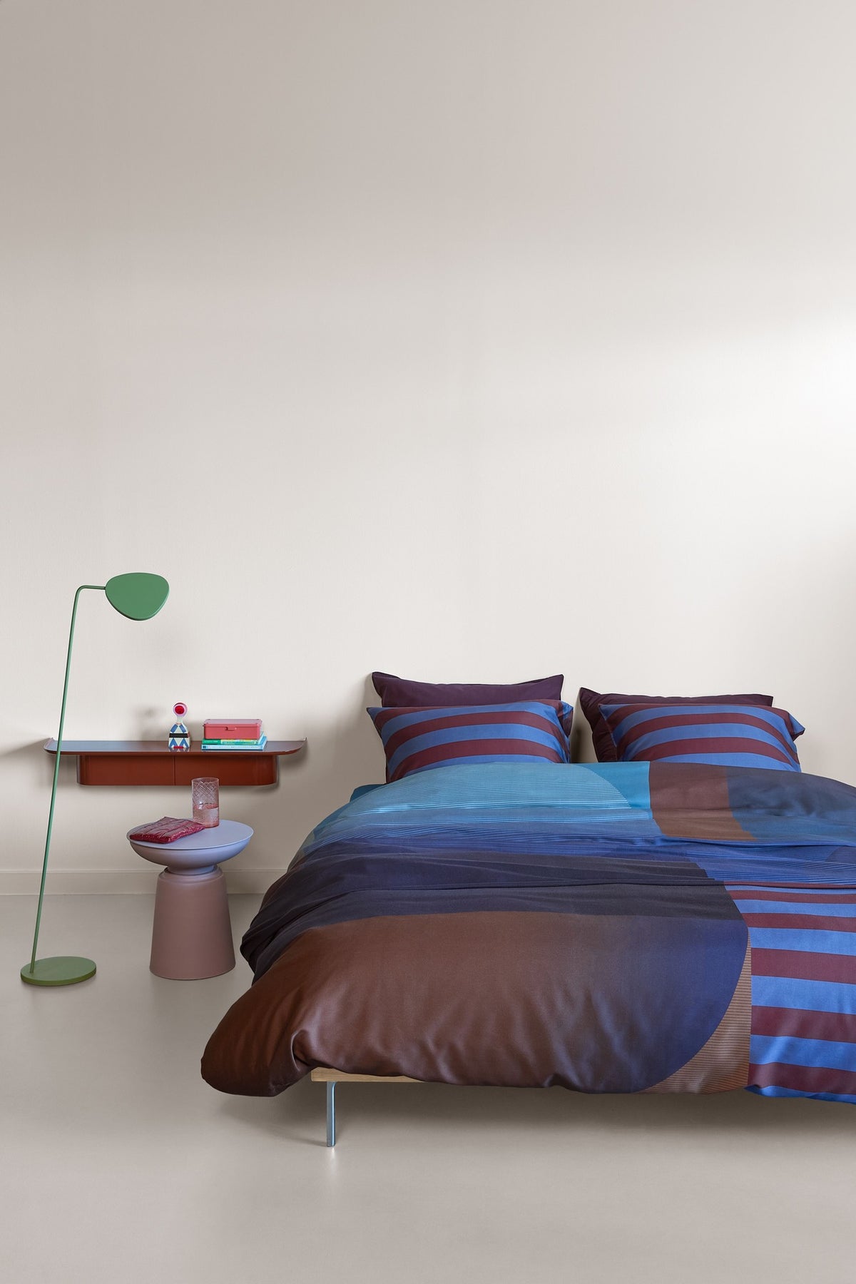 Beddinghouse Dutch Design Dekbedovertrek Satijn Electric Avenue Blauw