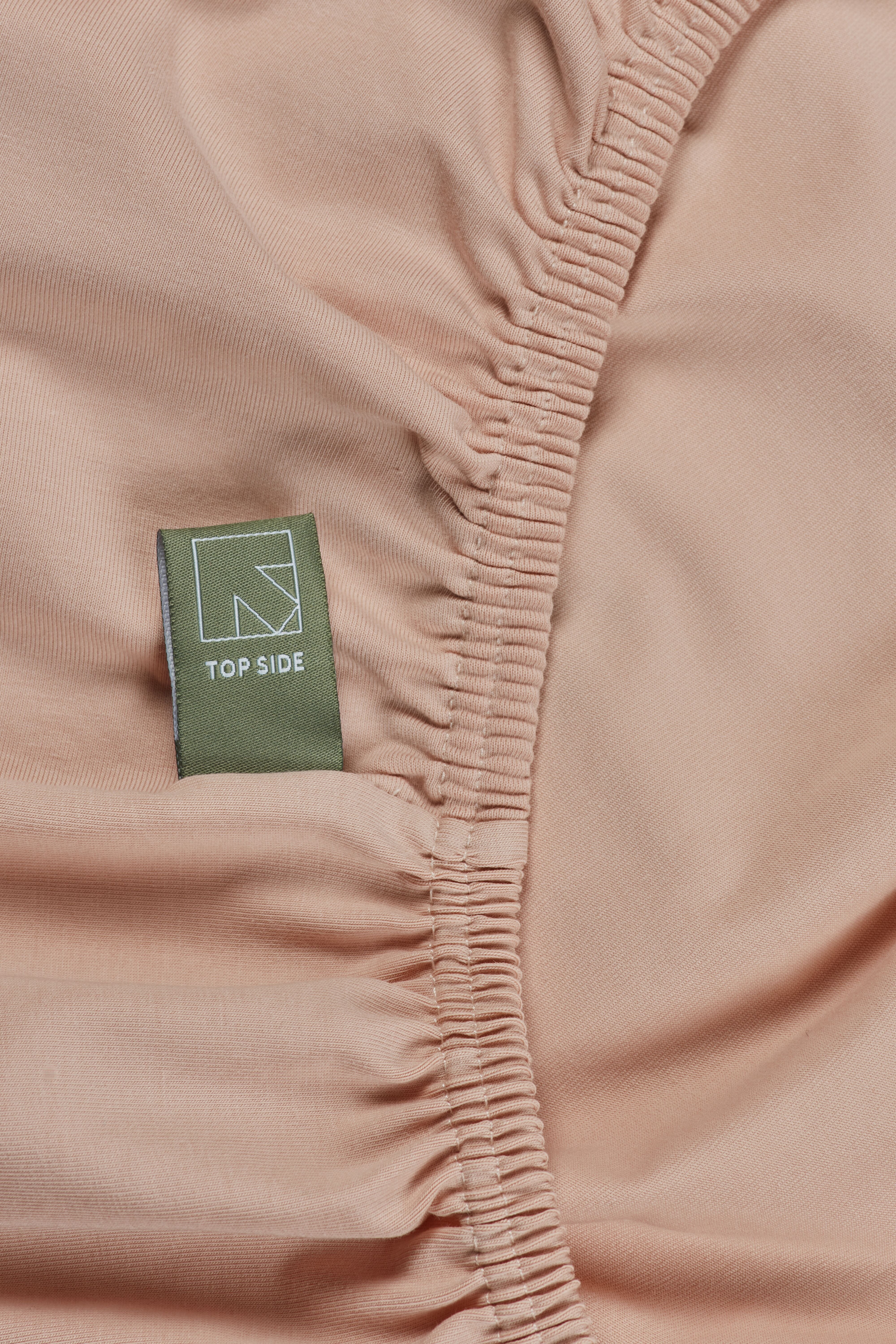 Beddinghouse split topper hoeslaken jersey super stretch nude