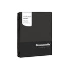 Bonnanotte hoeslaken double jersey diep grijs