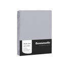 Bonnanotte duo split hoeslaken jersey elastan 180 licht grijs