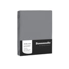 Bonnanotte duo split hoeslaken jersey elastan 180 midden grijs