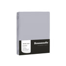 Bonnanotte hoeslaken jersey elastan 180 licht grijs