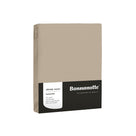 Bonnanotte hoeslaken jersey elastan 180 taupe
