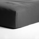 Cinderella hoeslaken double jersey Hoge hoek Anthracite
