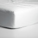 Cinderella hoeslaken Hoge hoek katoen White