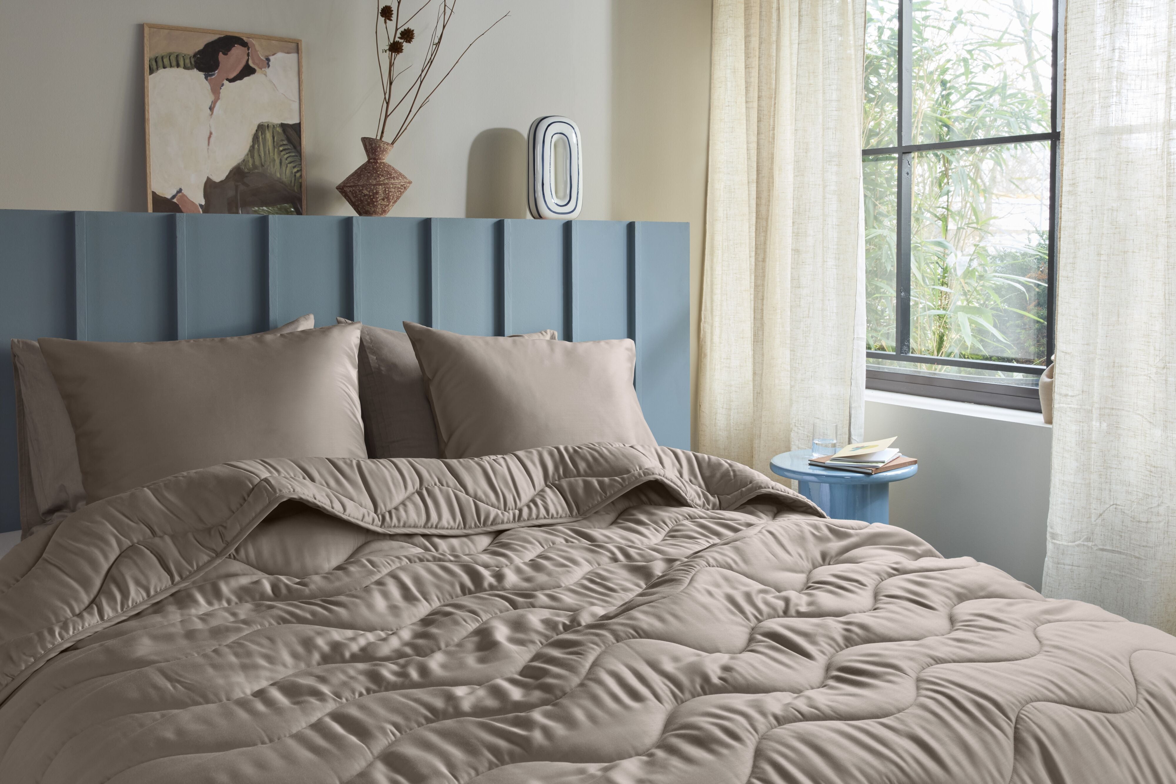 Beddinghouse lazy dekbed Cocoon Taupe