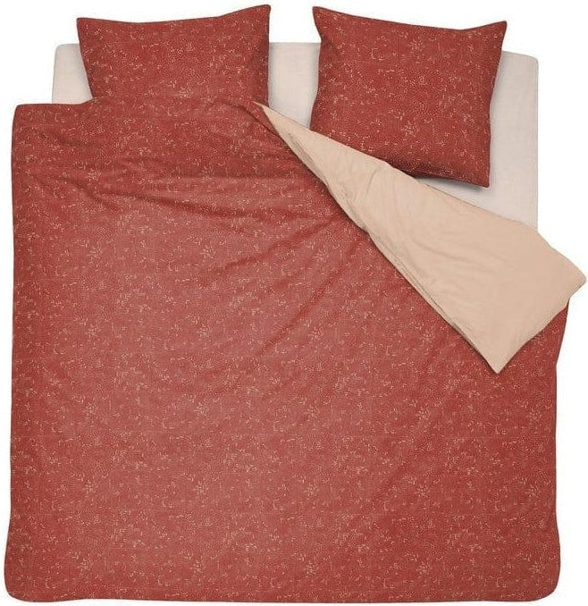 Damai Dekbedovertrek Dekbedovertrek Bio Katoen Swift Burned Red