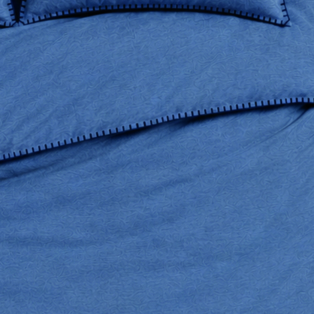 Romanette Dekbedovertrek Flanel Visconti Jeans Blauw