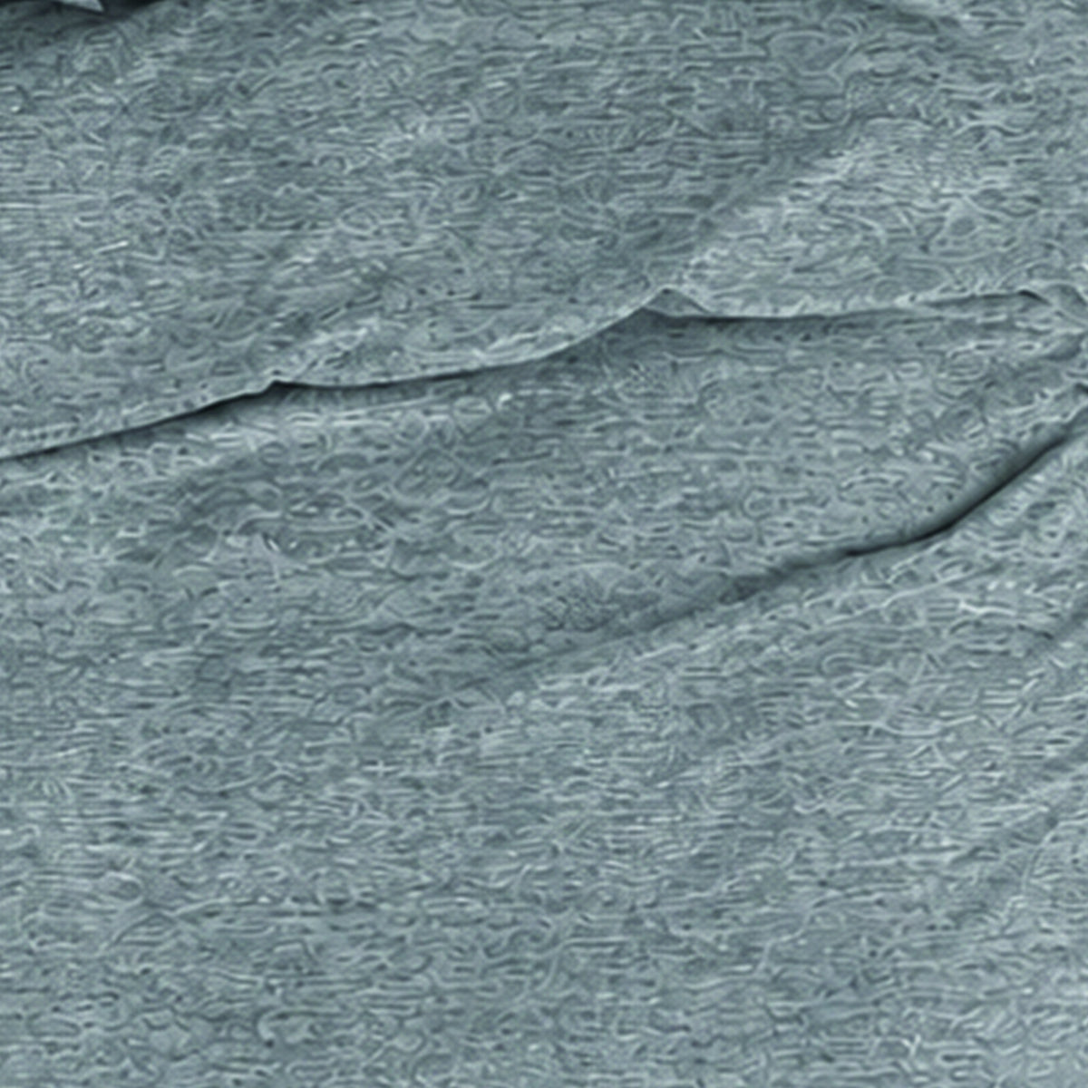 Romanette Dekbedovertrek Jersey Melange Silver