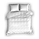 Cascina Colorini dekbedovertrek percale Divina wit Sand