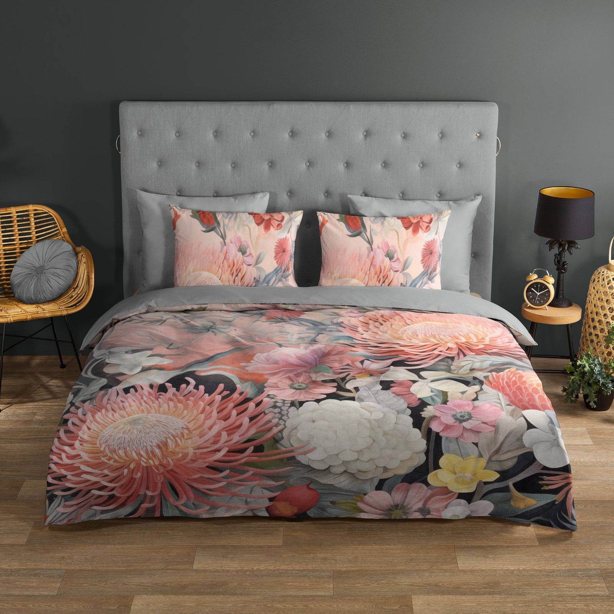 Good Morning Bettbezug Baumwolle Delphne - Peach