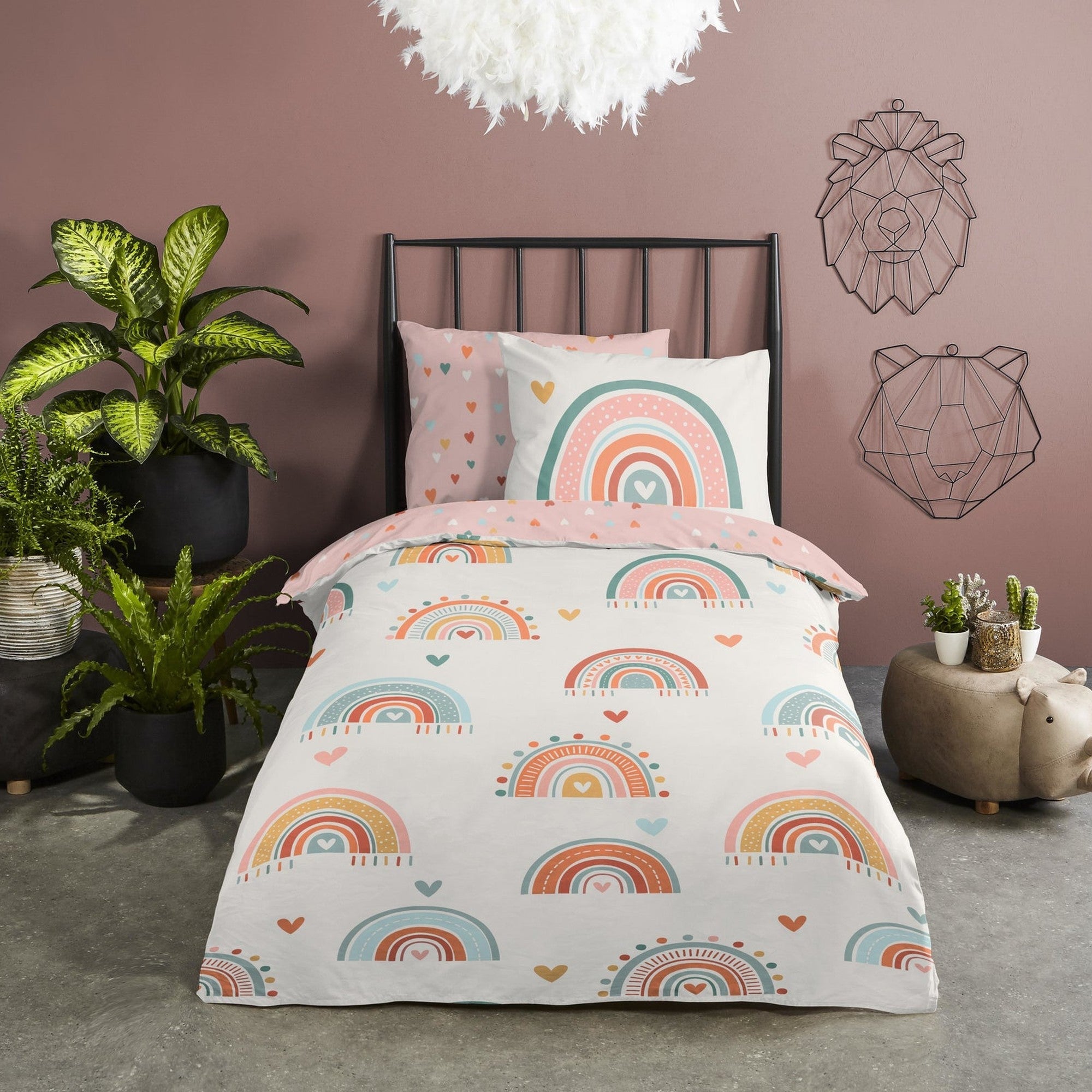 Good Morning Housse de Couette Coton Louie Multi