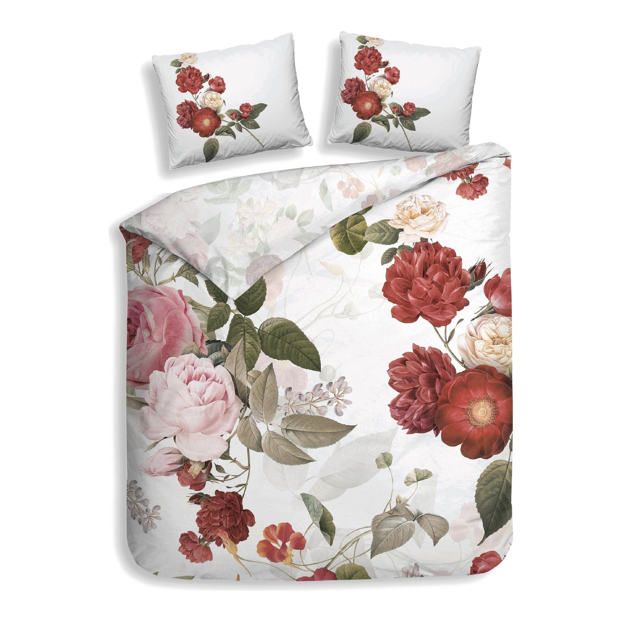 Heckettlane dekbedovertrek Sogno White katoen