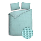 Heckettlane dekbedovertrek Vafala Sky Blue gerecycled katoen