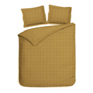 Heckettlane dekbedovertrek Diamante Amber Gold katoen-satijn