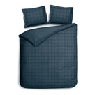 Heckettlane dekbedovertrek Diamante Maritime Blue katoen-satijn