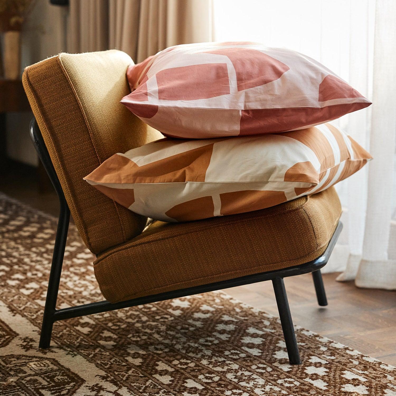 Dekbedovertrek Katoen Barista Roze - Bedtextielonline.be