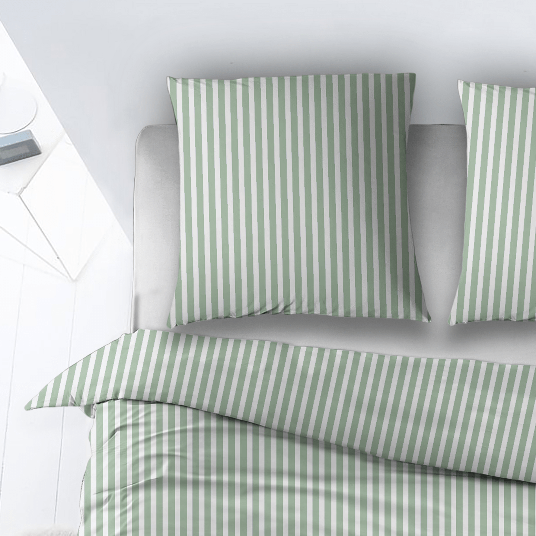 Sleepnight Dekbedovertrek Flanel Iris Groen