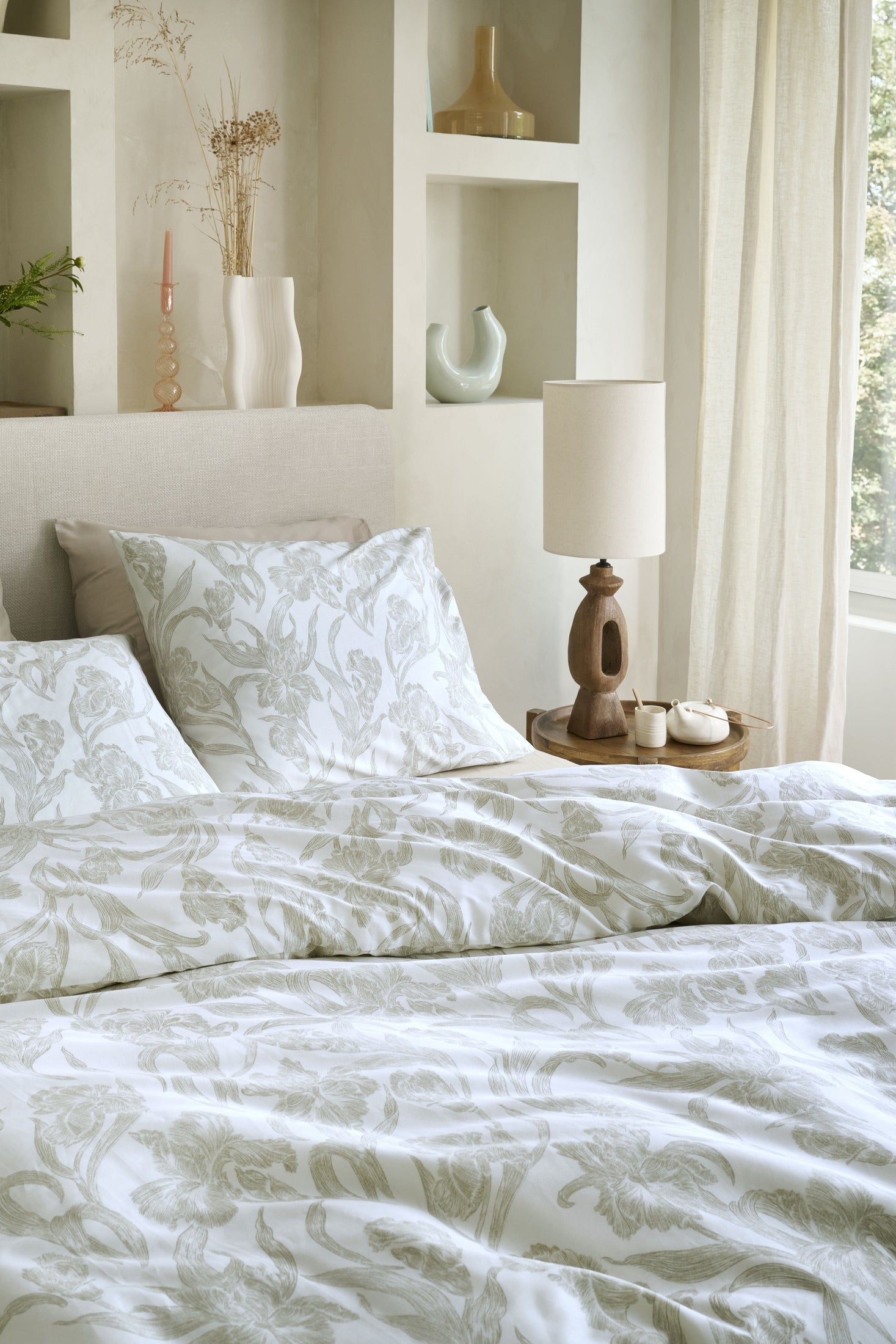 Beddinghouse Dekbedovertrek Satijn Irys - Zand