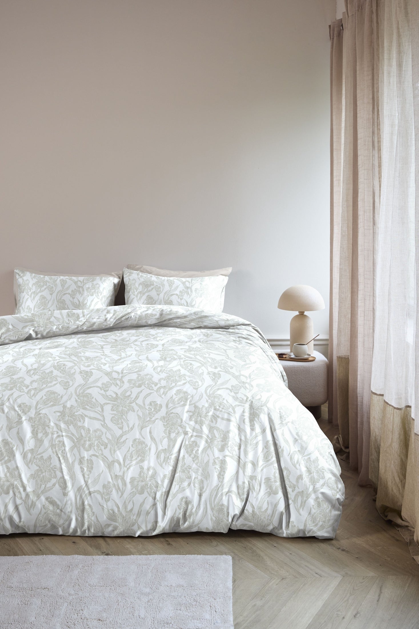 Beddinghouse Dekbedovertrek Satijn Irys - Zand