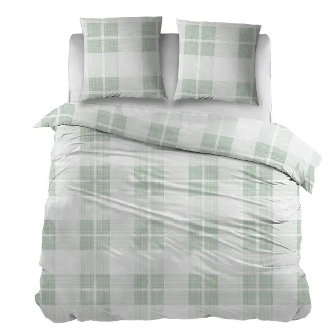 Sleepnight Lakenset Flanel Isabel Groen