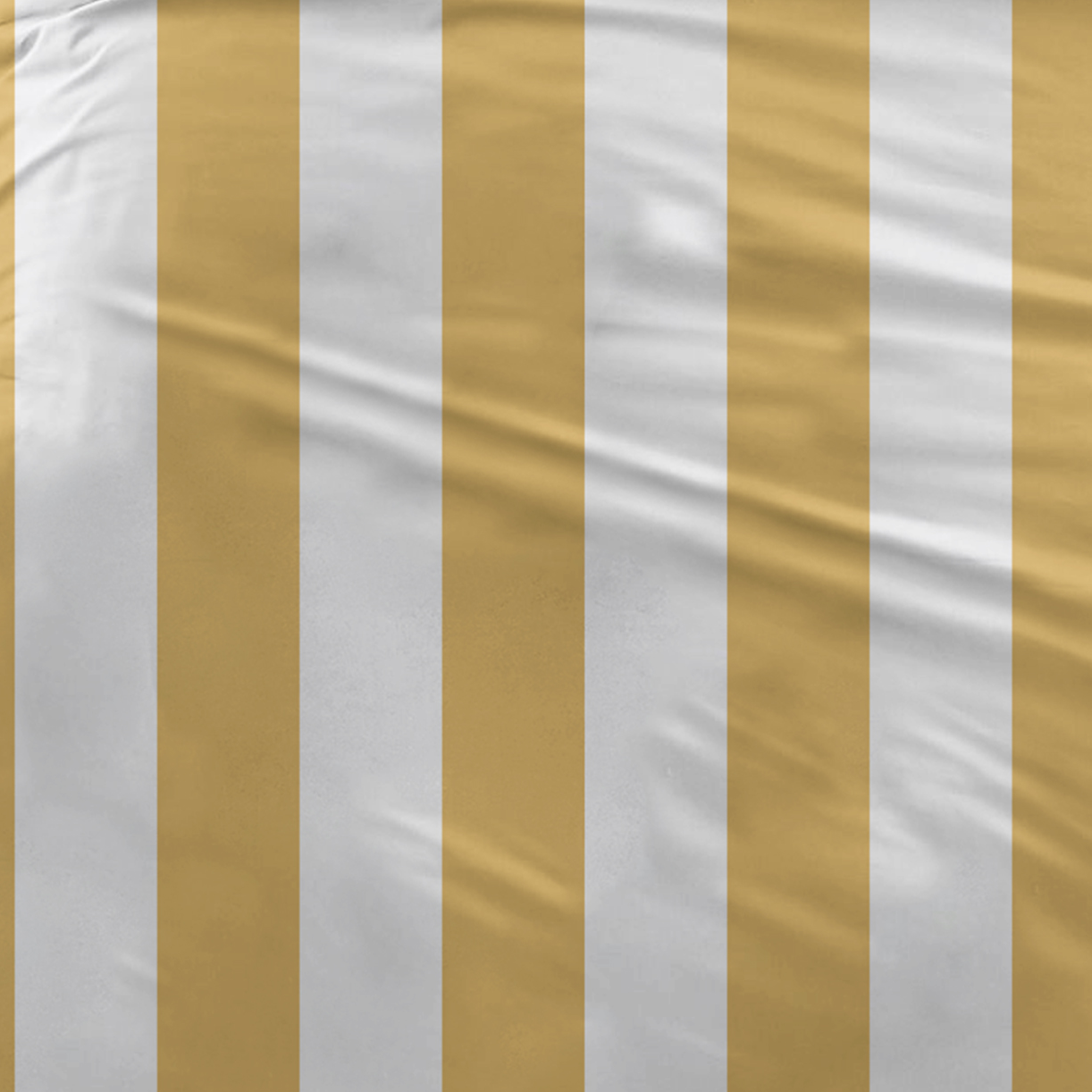 Sleepnight Housse de couette coton Kristy - Jaune