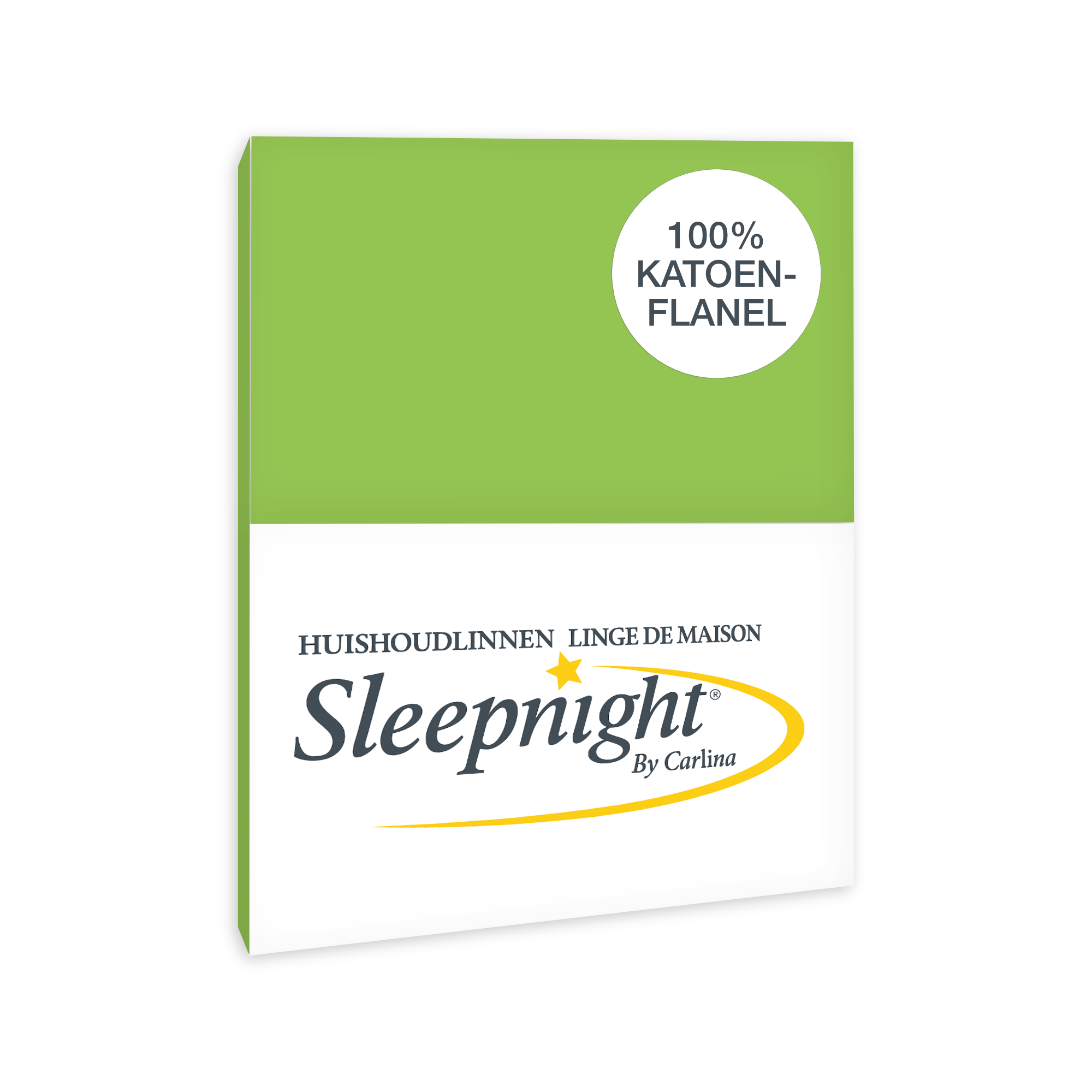 Sleepnight Kussensloop Flanel Lime