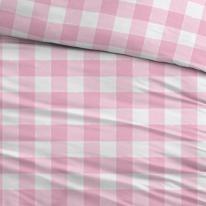 Cottons Lakenset Lies Pink Flanel - Bedtextielonline.be