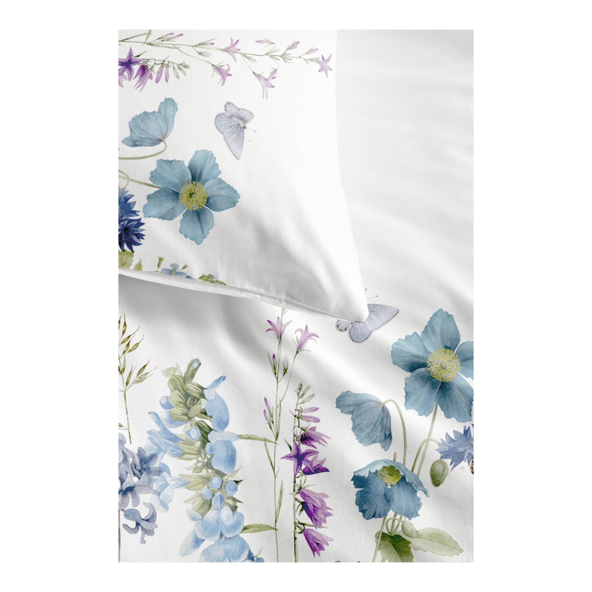 Marjolein Bastin Dekbedovertrek Katoen Blue Garden Blauw