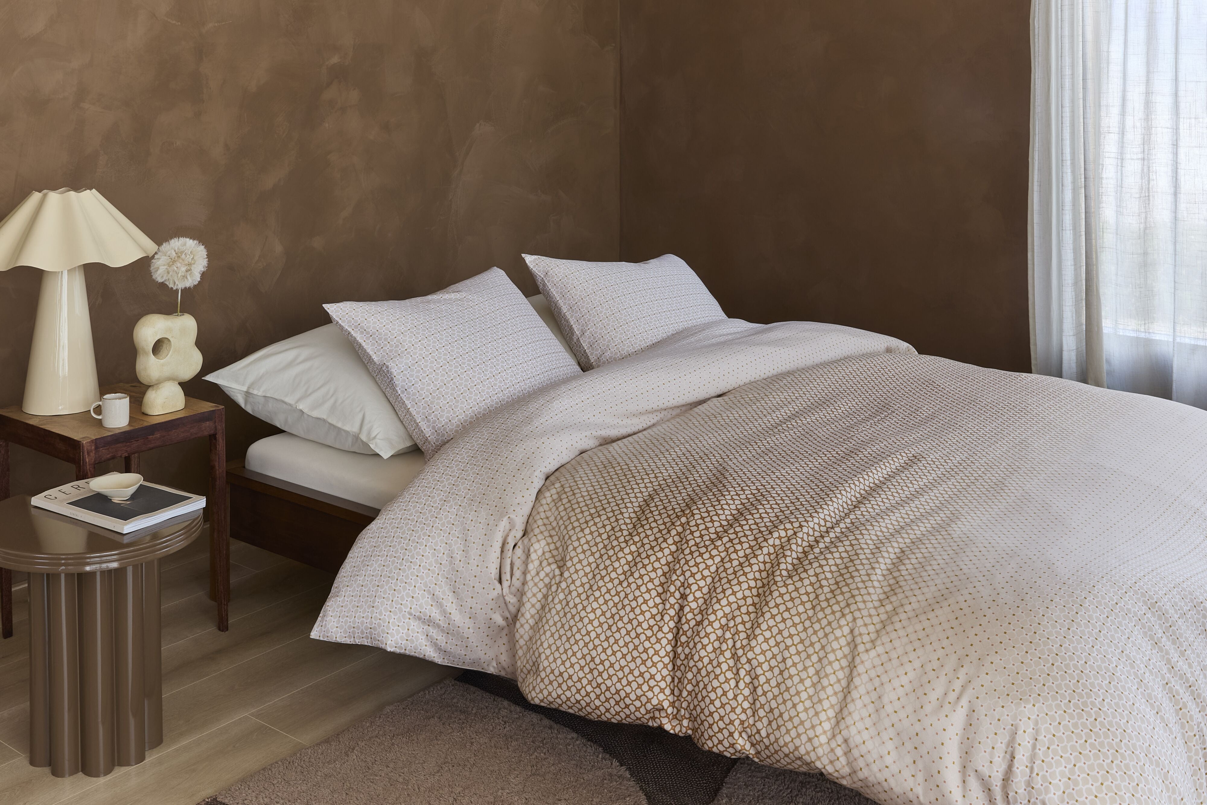 Beddinghouse Dekbedovertrek Lyocell Nadine - Zand