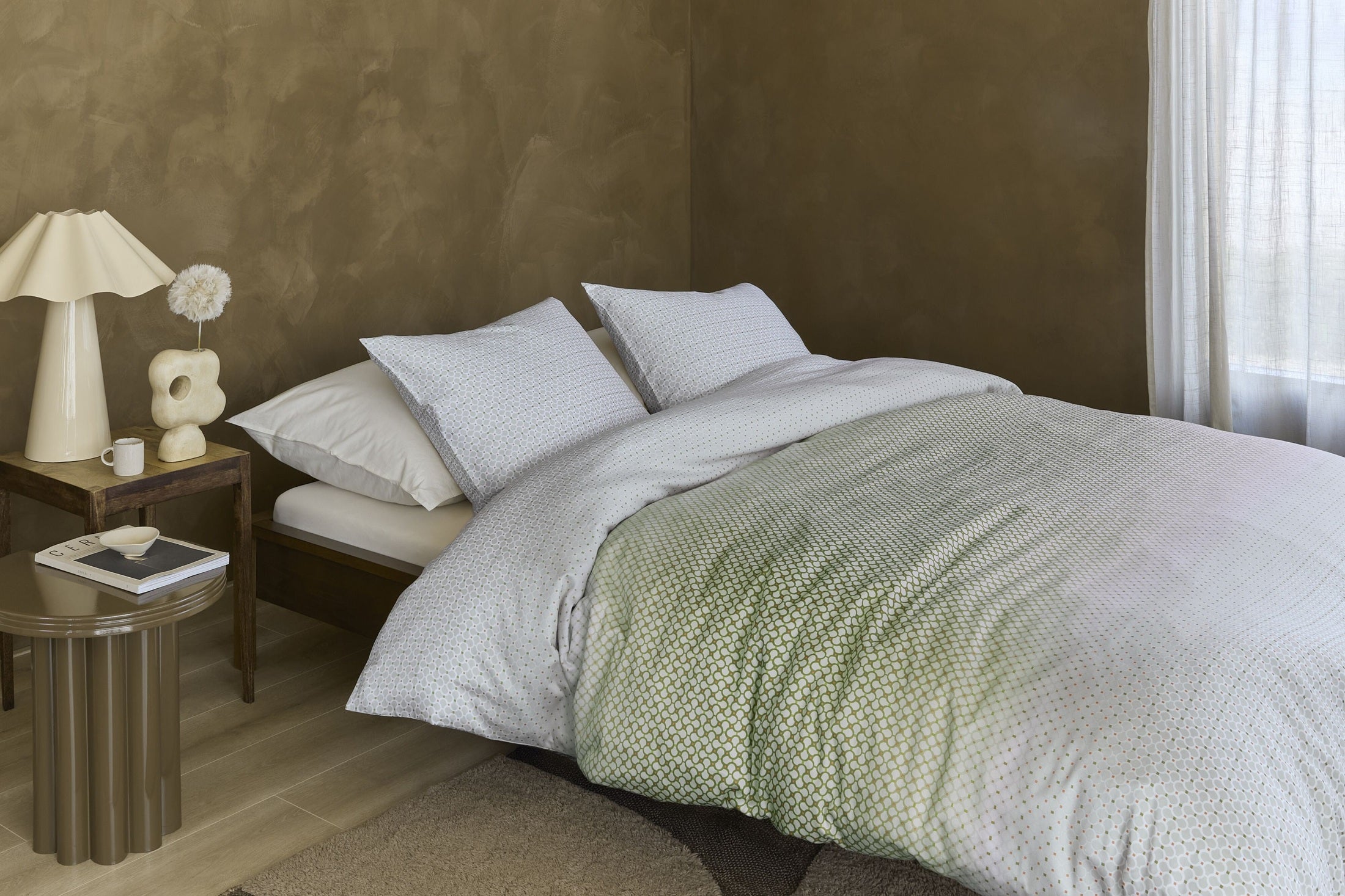 Beddinghouse Housse de couette Lyocell Nadine - Vert