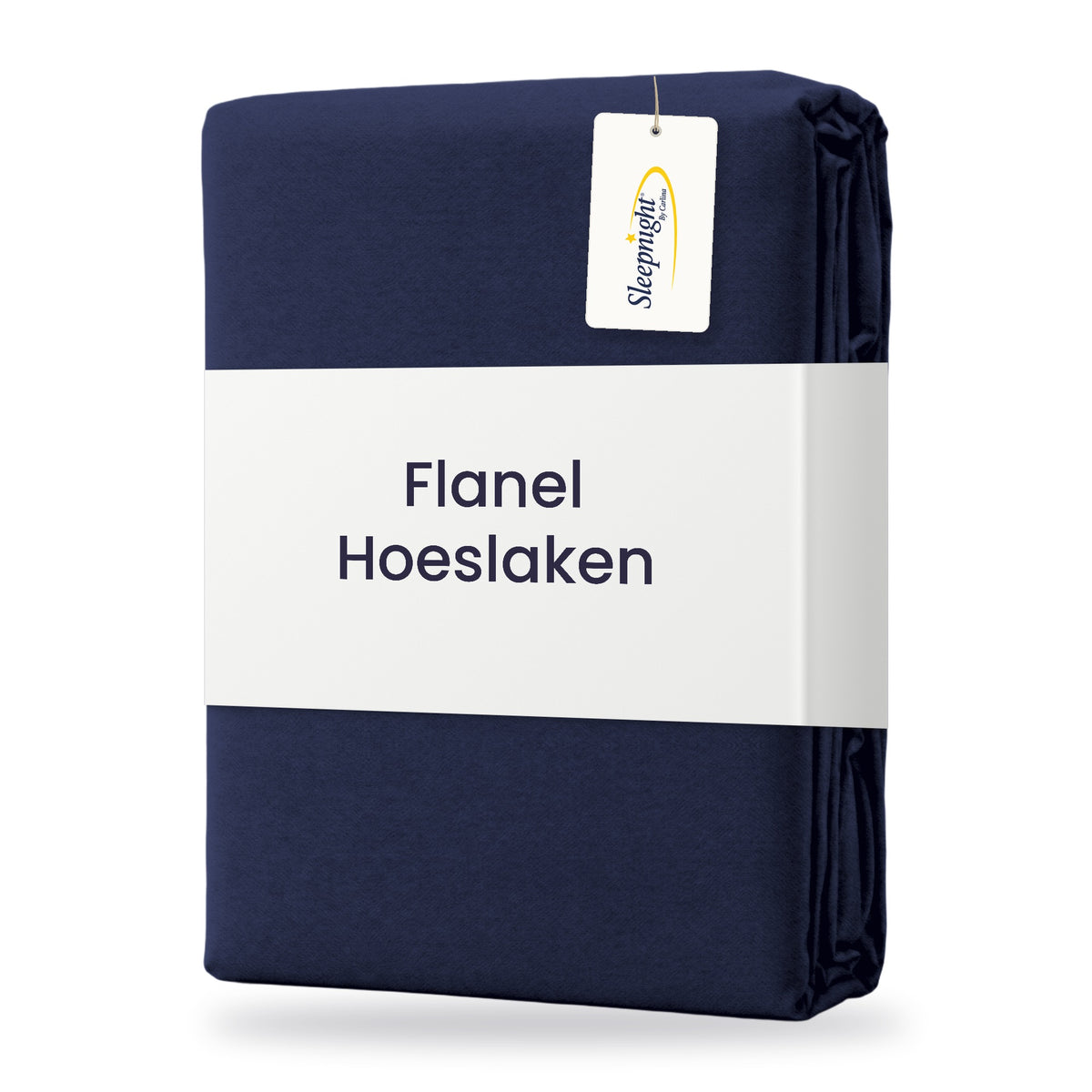 Sleepnight Hoeslaken Flanel 30 cm Marine - verpakking