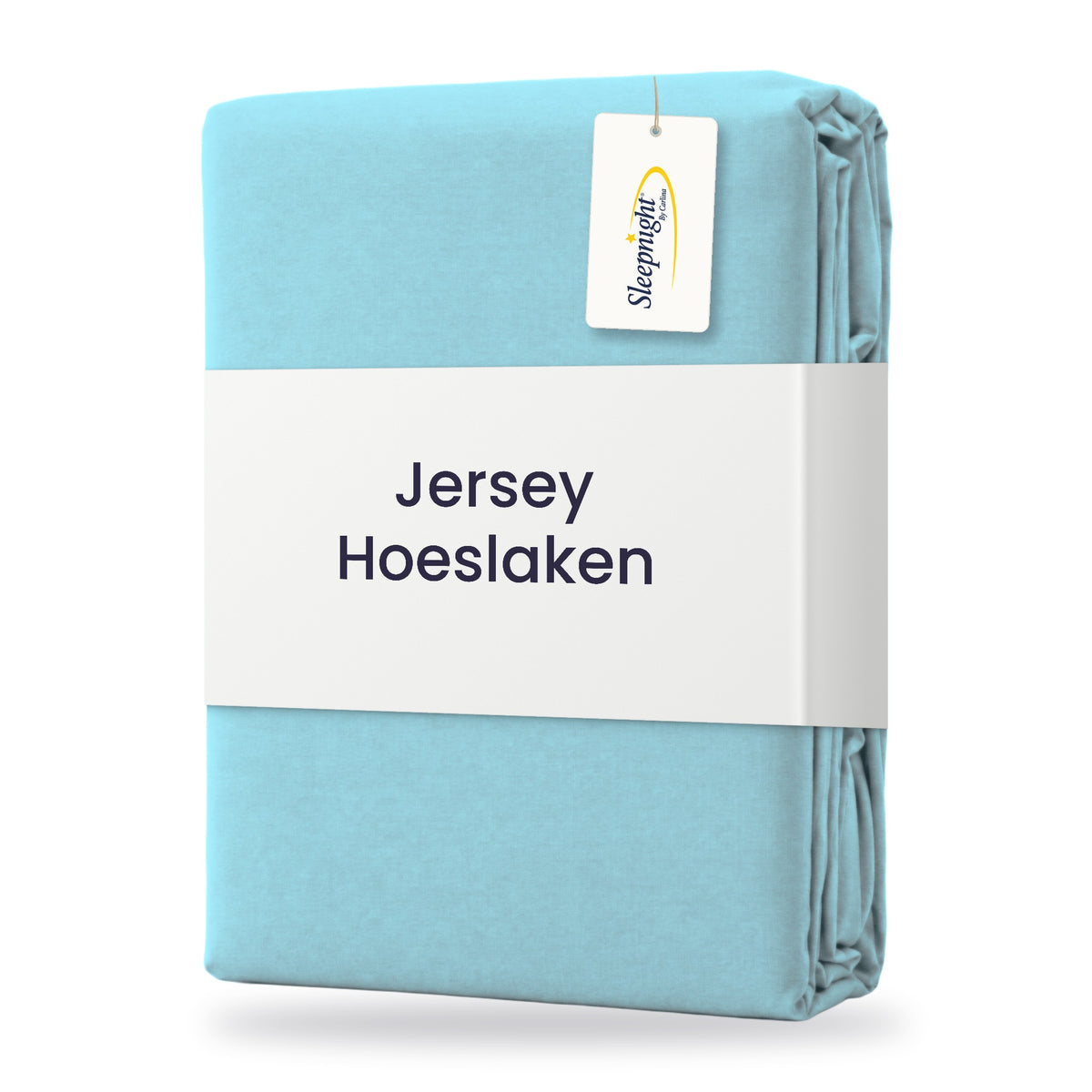 Sleepnight Hoeslaken Jersey 30 cm Hemelsblauw - verpakking
