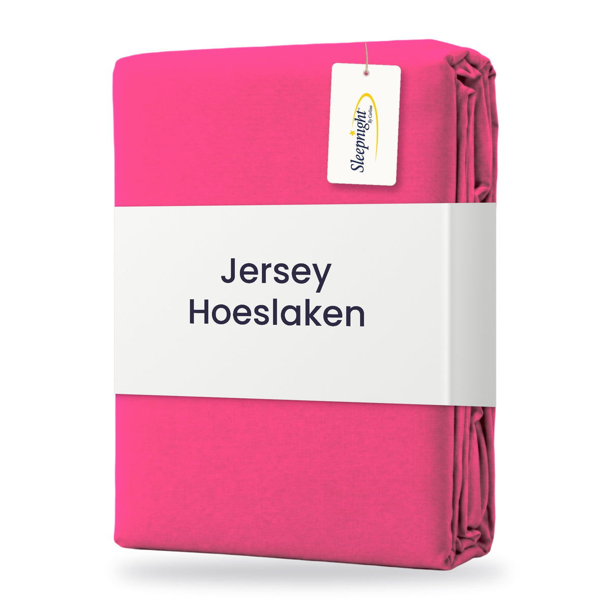 Sleepnight Hoeslaken Jersey 30 cm Fuchsia - verpakking