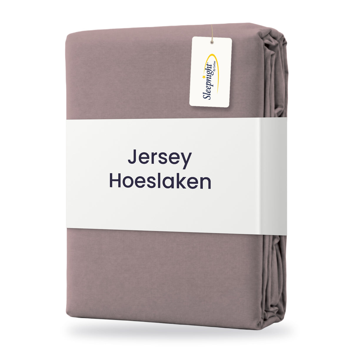 Sleepnight Hoeslaken Jersey 30 cm Taupe - verpakking