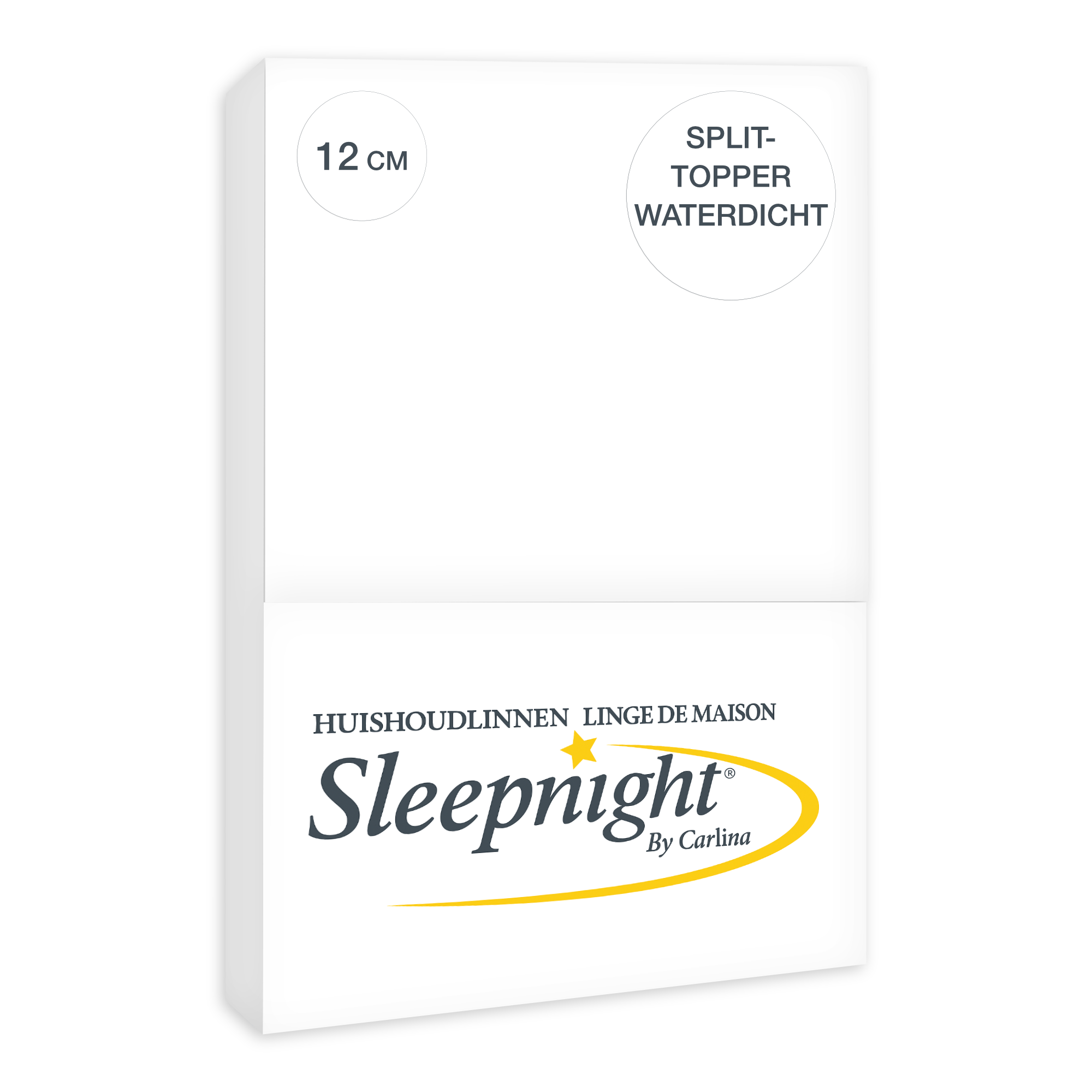 Sleepnight Puma Split-Topper Matrasbeschermer Waterdicht Jersey 12 cm