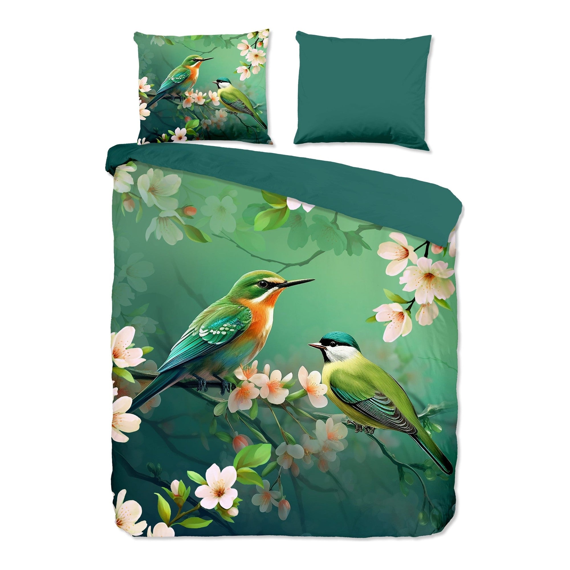Pure dekbedovertrek Microfiber Signi, Green