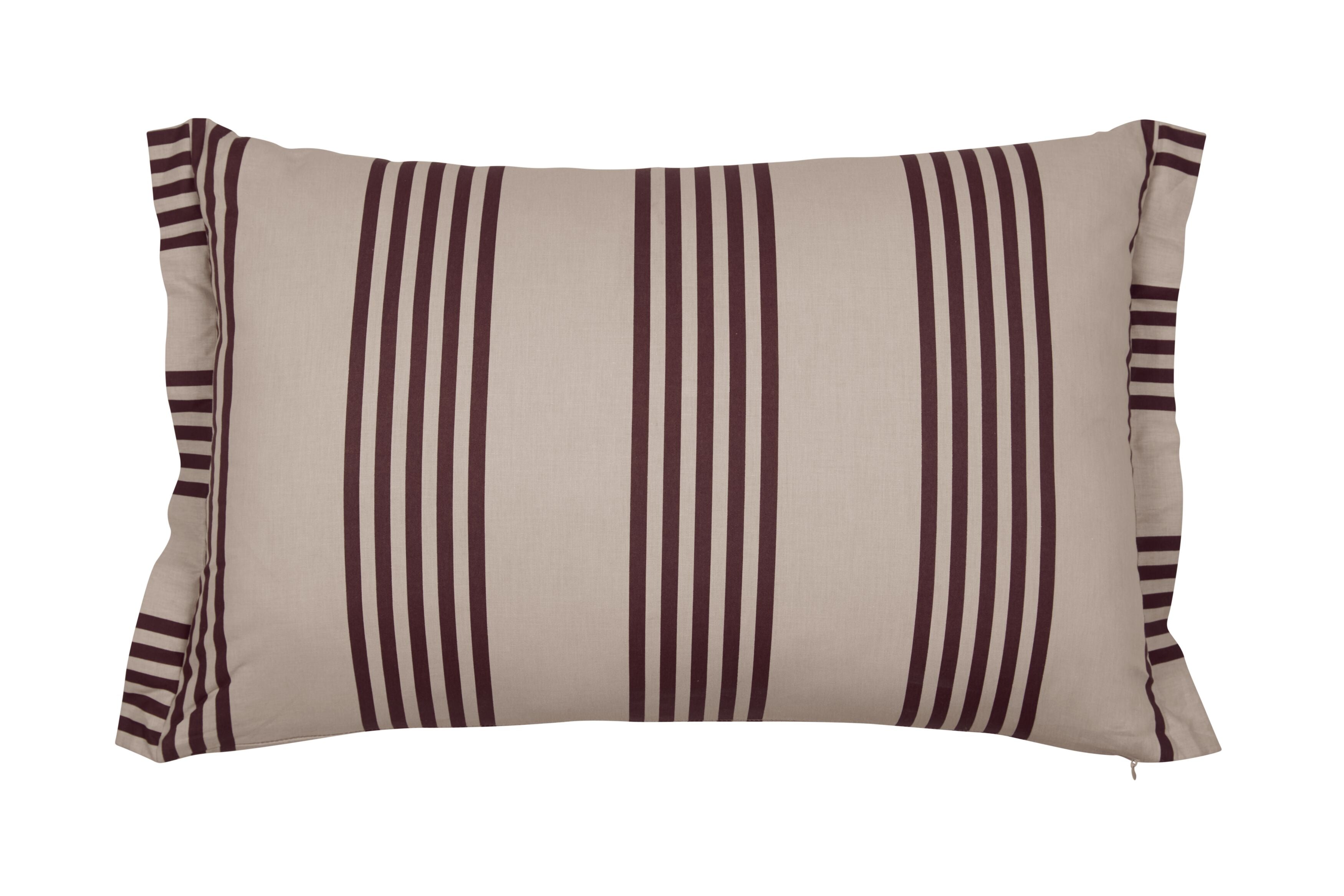vtwonen sierkussen katoen pure stripe naturel