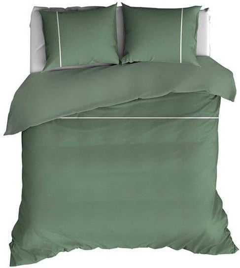 Romanette Dekbedovertrek Dekbedovertrek Flanel Duchesse Mineral Wit