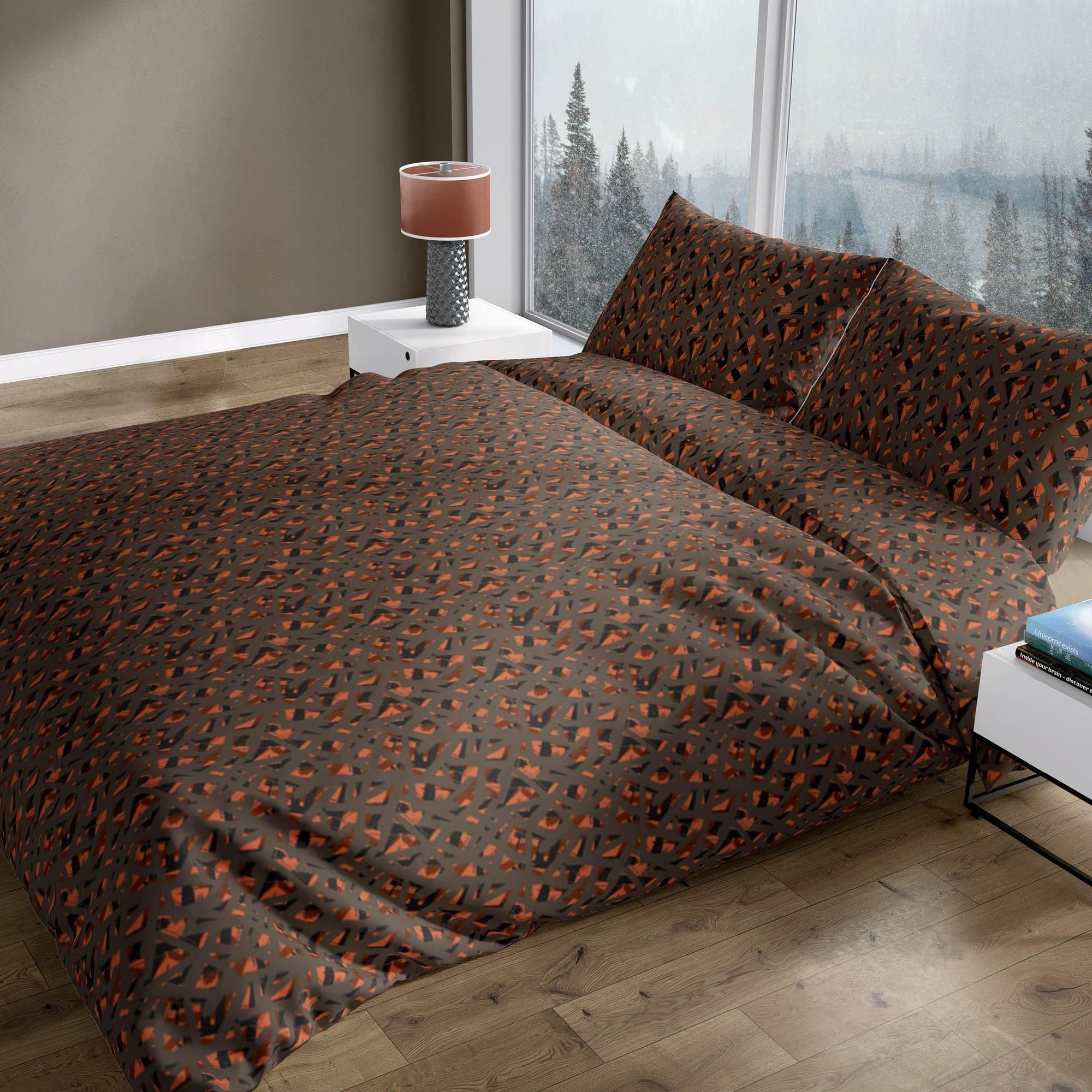 Romanette dekbedovertrek Glockner flanel