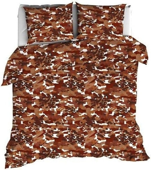 Romanette Dekbedovertrek Dekbedovertrek Katoen Terrazzo Terra