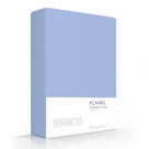 Romanette kussenslopen flanel bleu (2 Stuks)