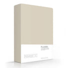 Romanette kussenslopen flanel Sand (beige) (2 Stuks)