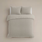 Sleeptime Dekbedovertrek Nepbont Pompom Beige