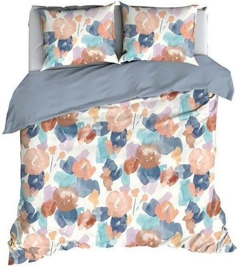 Satin d'Or Dekbedovertrek Dekbedovertrek Satijn Murillo Blue