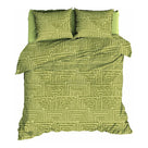 Satin d'Or lakenset Vendome satijnkatoen groen