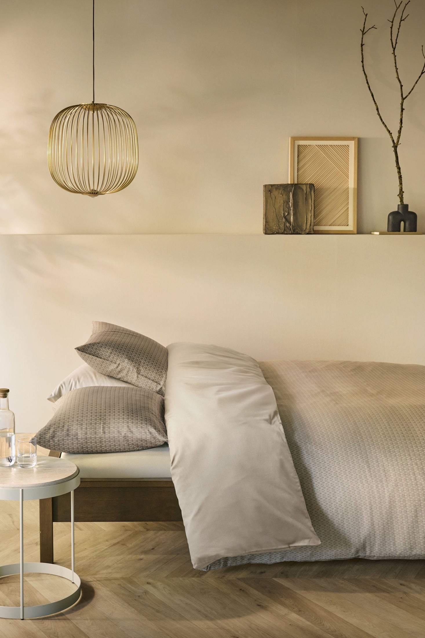 Housse de couette Beddinghouse Lyocell Shiva - Sable