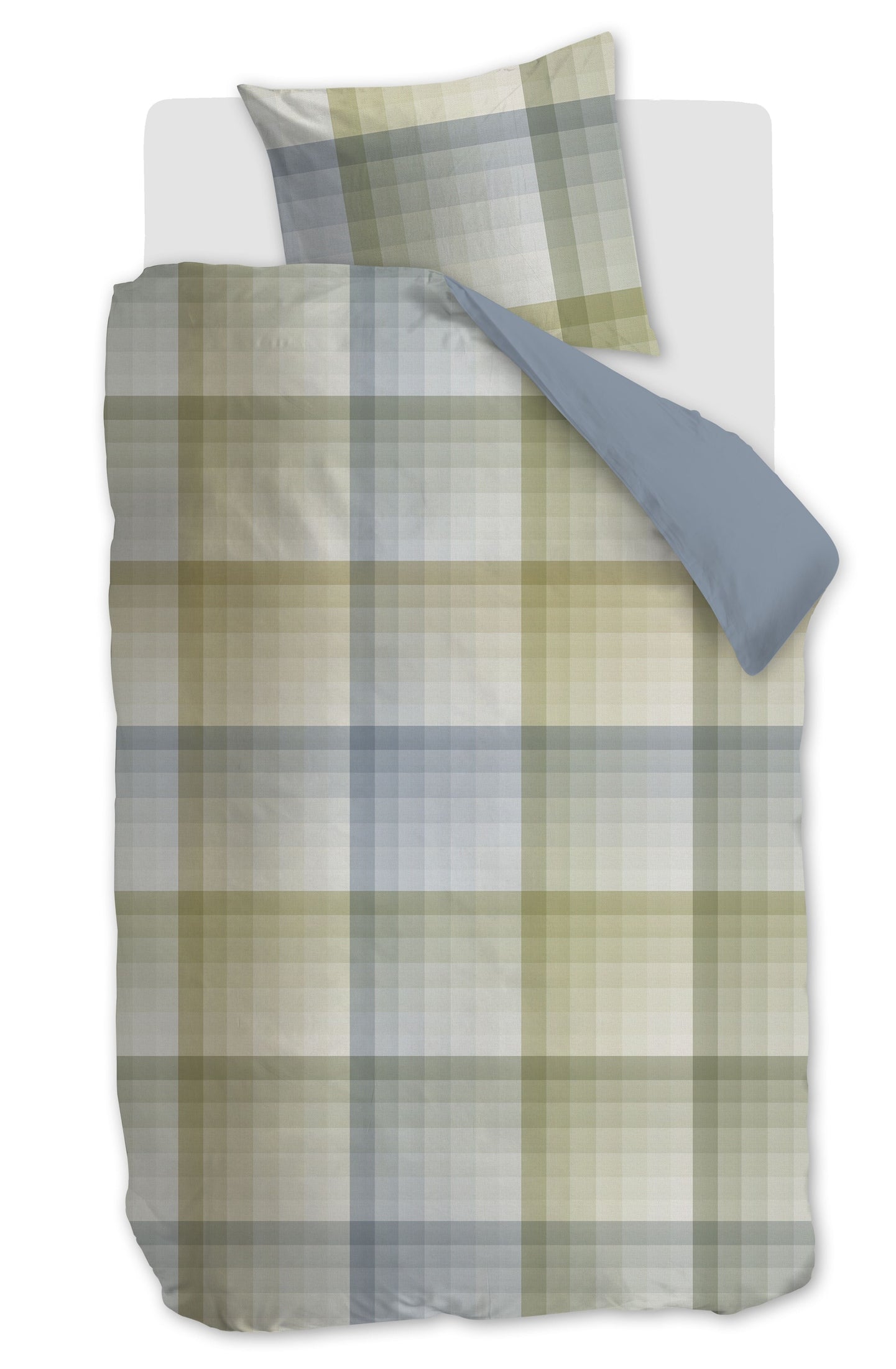 Housse de Couette Beddinghouse Satin Sil - Bleu Vert