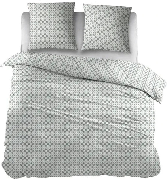 Ensemble de draps Sleepnight en coton Cato vert