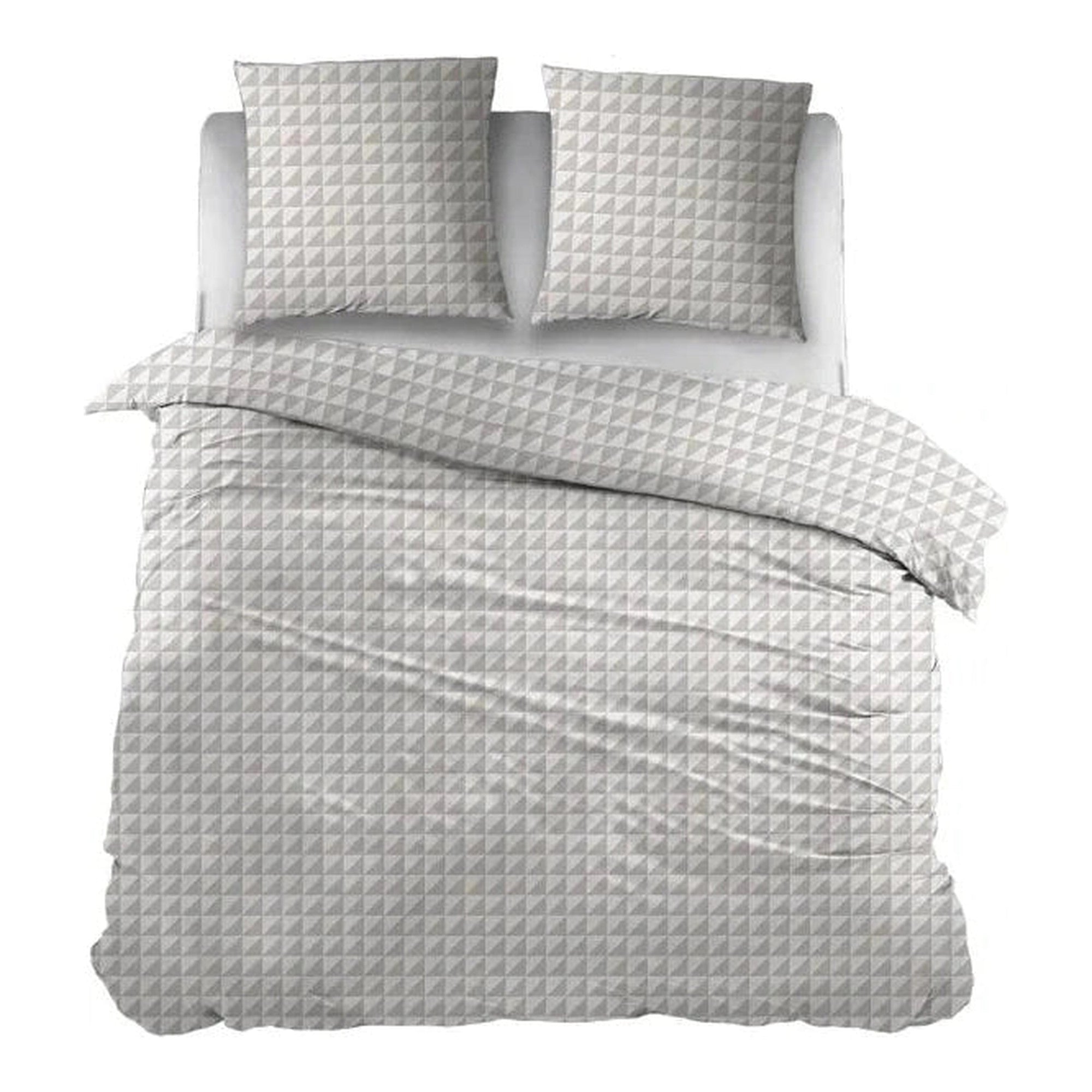 Sleepnight dekbedovertrek flanel Irina beige